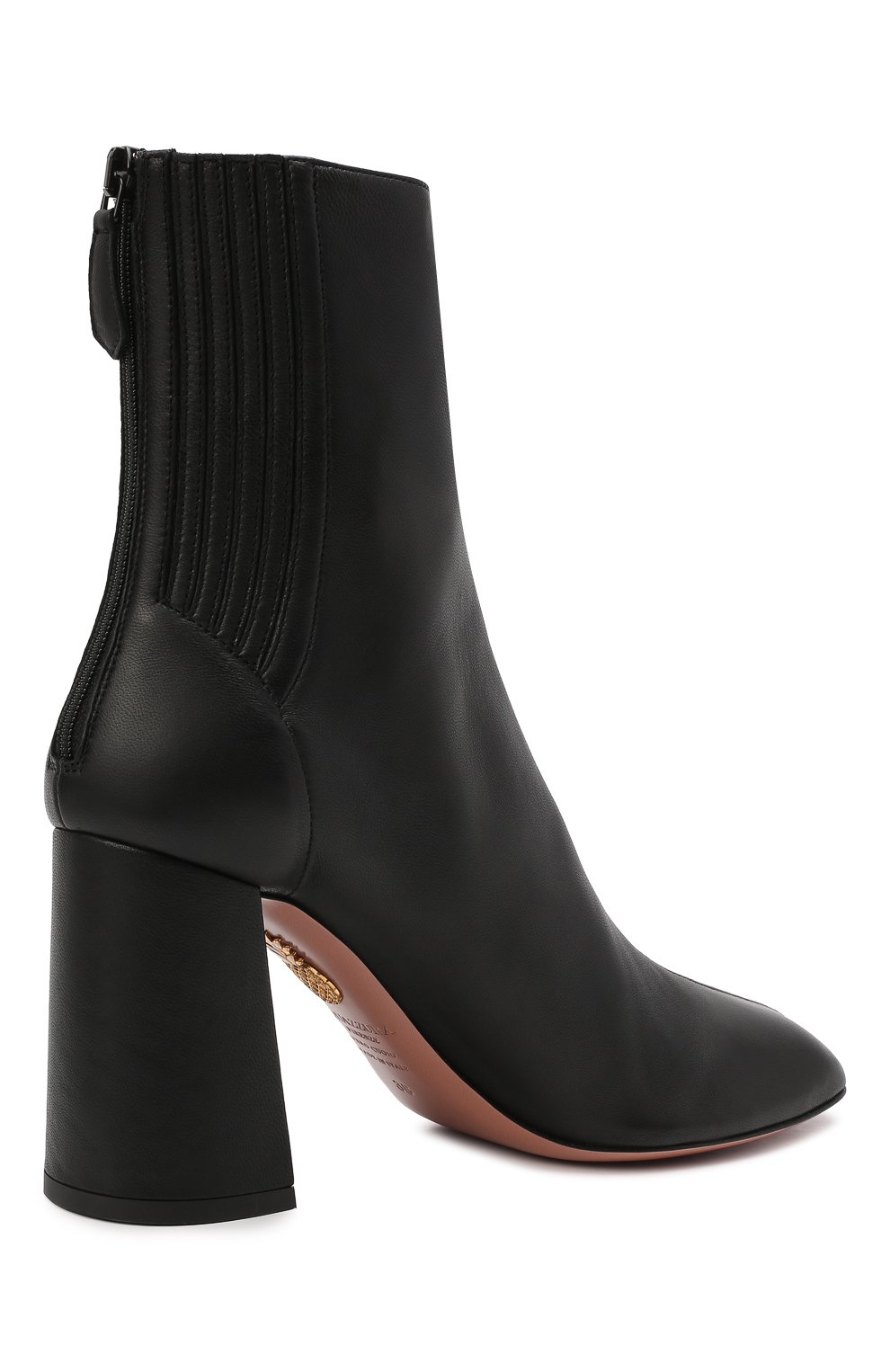 Кожаные ботильоны tres st honoré 85 AQUAZZURA, арт. TSHMIDB1-NAP-000, фото 5