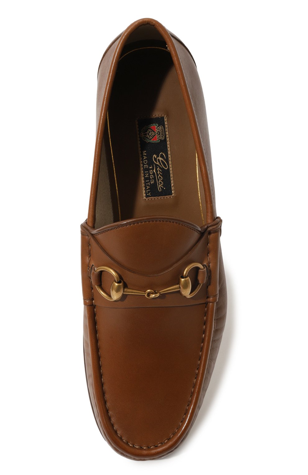 Кожаные лоферы GUCCI, арт. 307929/1M0C0, фото 6