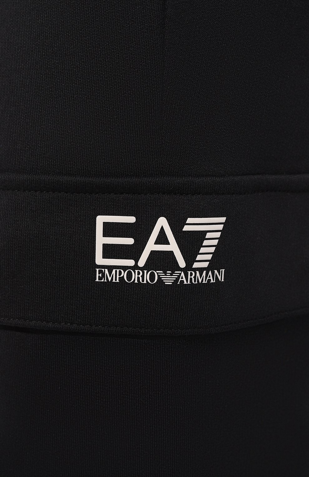 Хлопковые джоггеры EA7 темно-синего цвета по цене 11700 руб., арт. 8NPP59/PJ05Z, фото 5 Хлопковые джоггеры EA7, арт. 8NPP59/PJ05Z, фото 5