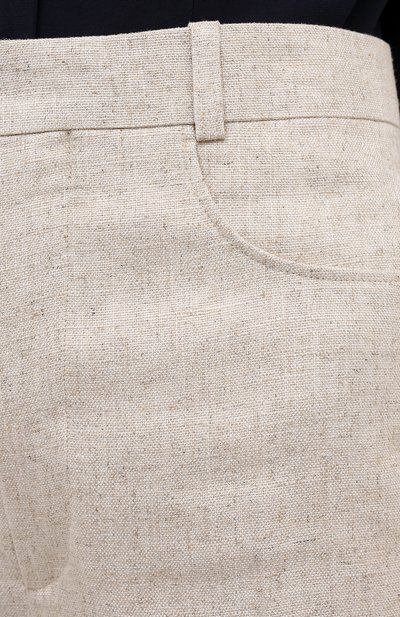 Брюки из льна и вискозы JACQUEMUS, арт. 203PA01/124140, фото 5