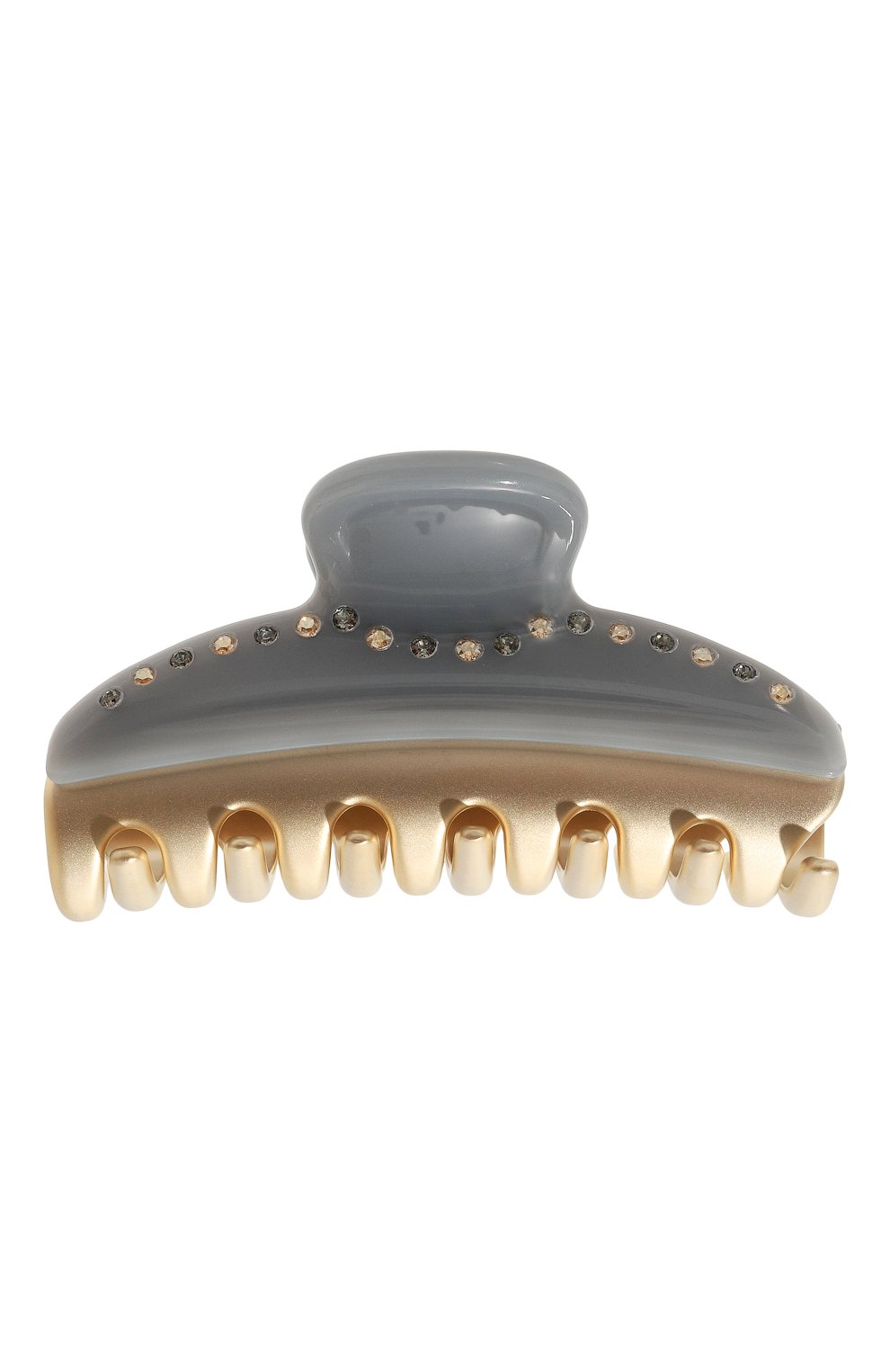 Заколка для волос ALEXANDRE DE PARIS серого цвета по цене 14130 руб., арт. ICCM-15571-03A23 OG, фото 1 Заколка для волос ALEXANDRE DE PARIS, арт. ICCM-15571-03A23 OG, фото 1