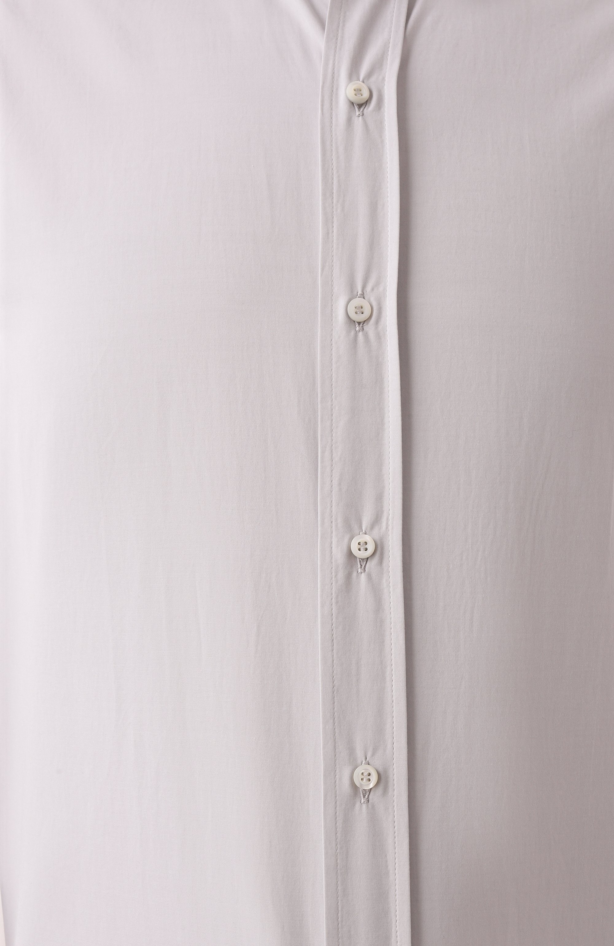 Хлопковая сорочка BRUNELLO CUCINELLI, арт. MW6940028, фото 6