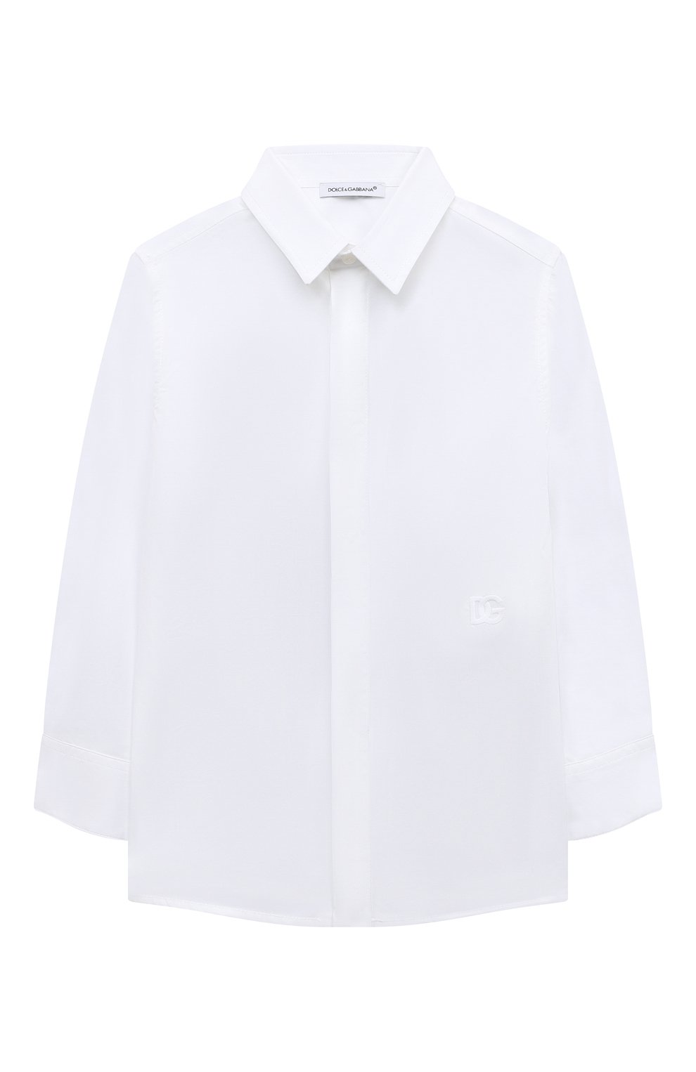 Хлопковая рубашка DOLCE & GABBANA, арт. L43S91/FU5HW/8-14, фото 1