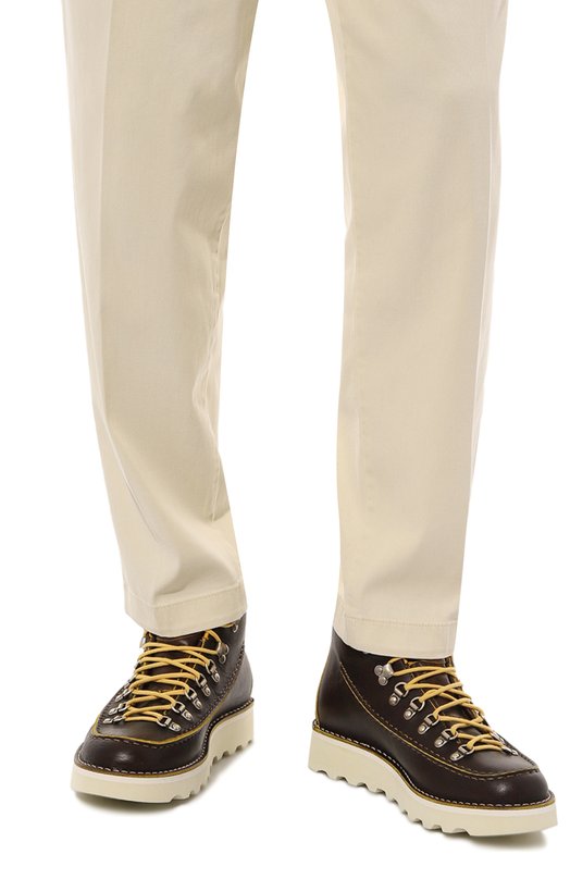 Кожаные хайкеры Magnifico M60 Fracap Коричневый, фото 3