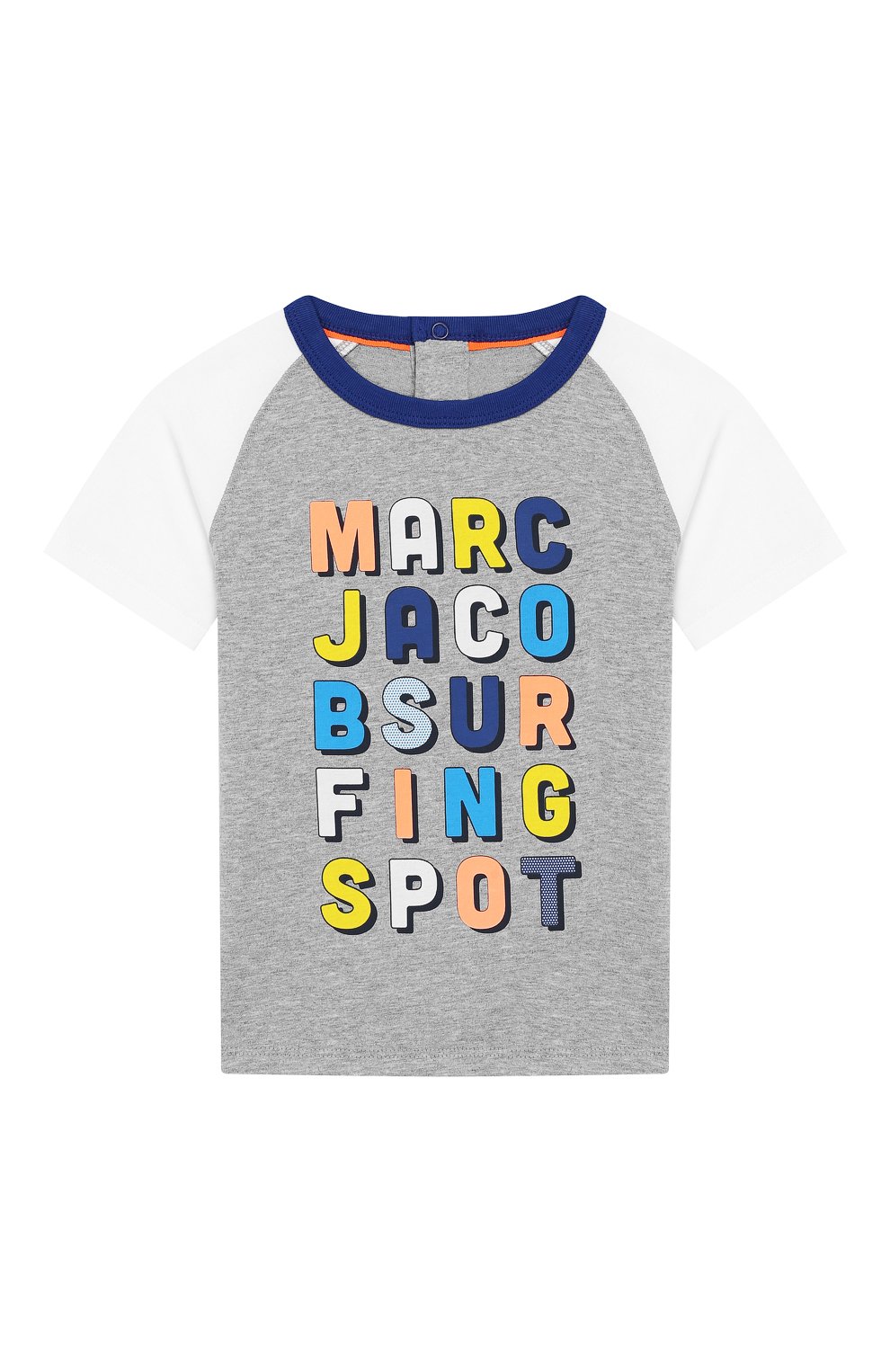 Хлопковая футболка MARC JACOBS (THE), арт. W05256/2A-3A, фото 1