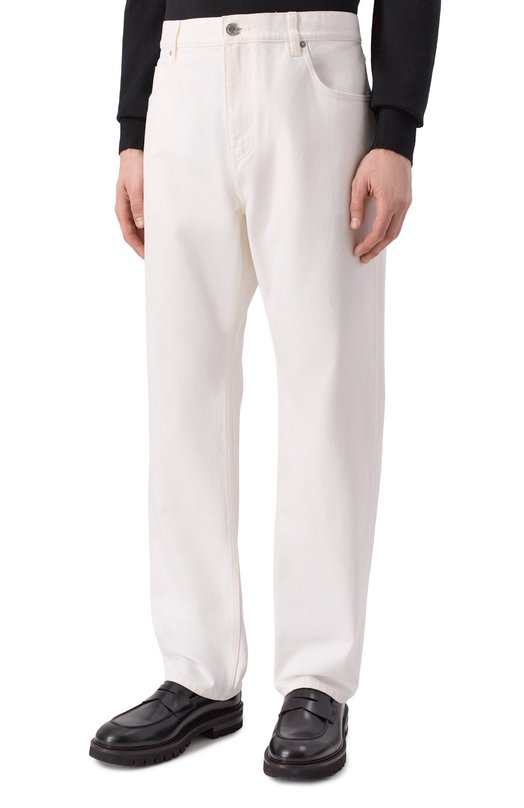 Джинсы Regular Balmain GH1MI043/DG14 Белый  GH1MI043/DG14 Фото 3
