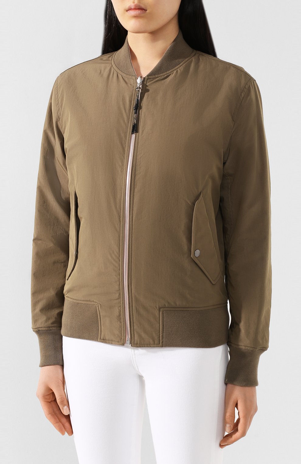 Хлопковый бомбер RAG AND BONE, арт. MBW19H20630TML, фото 3