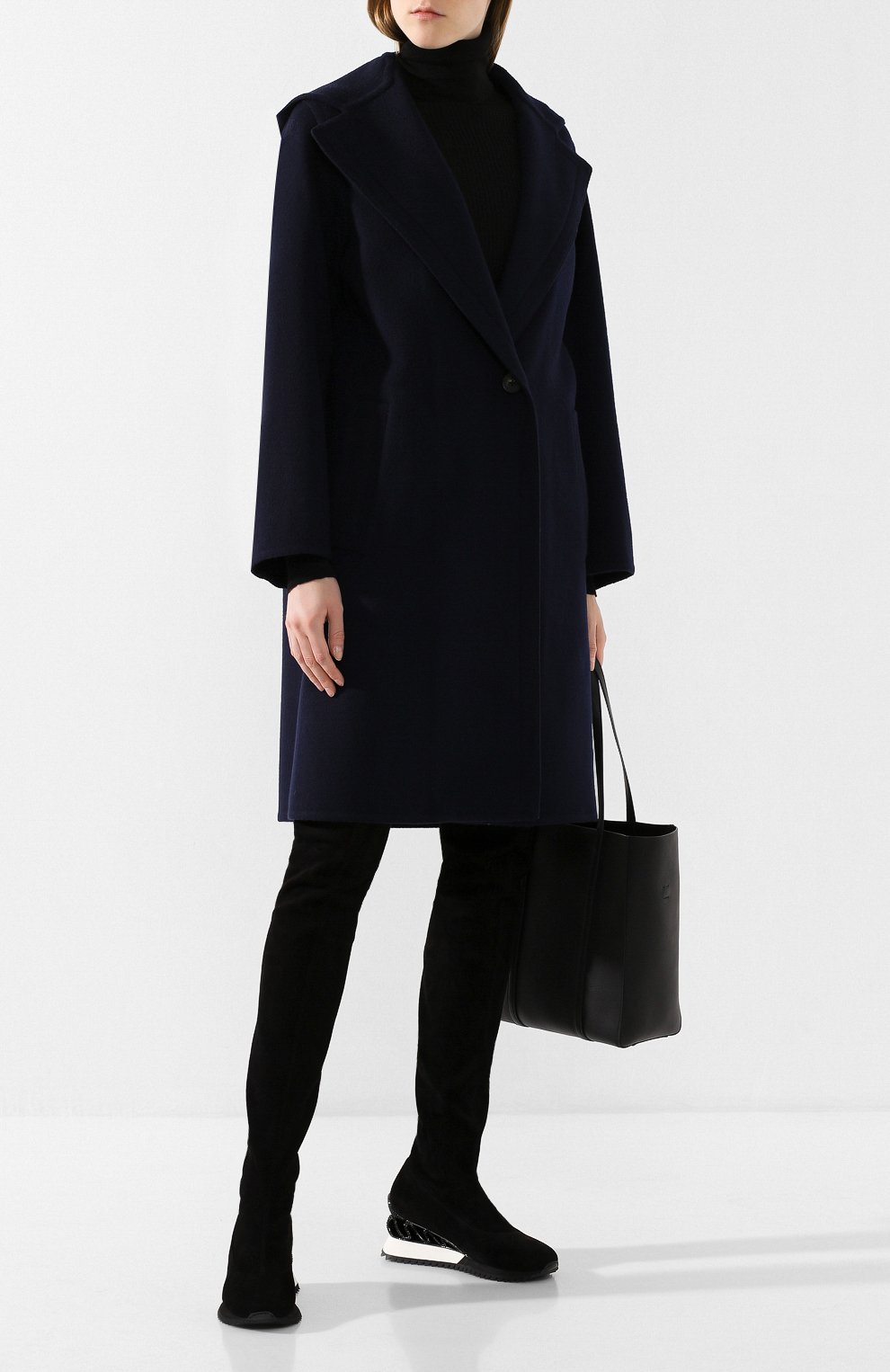 Замшевые ботфорты LE SILLA, арт. 6889M040M1PPVST, фото 2