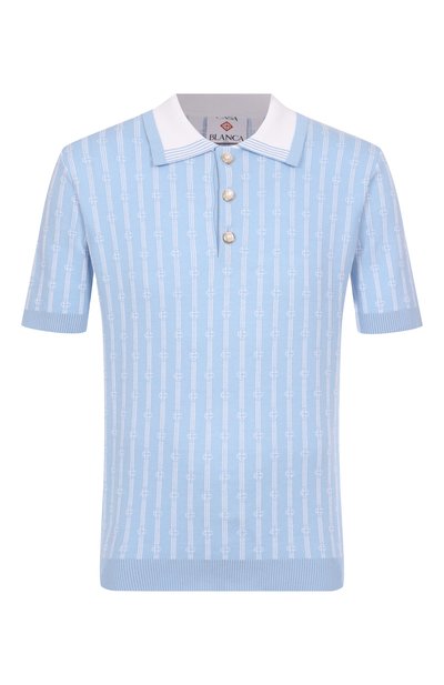 Мужская хлопковое поло CASABLANCA, арт. MS25KW89502