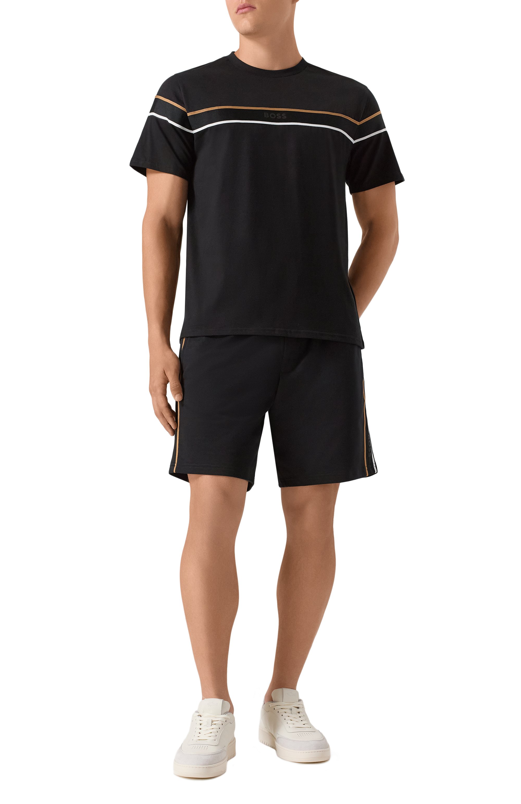 Хлопковые шорты BOSS, арт. 50545595, фото 2