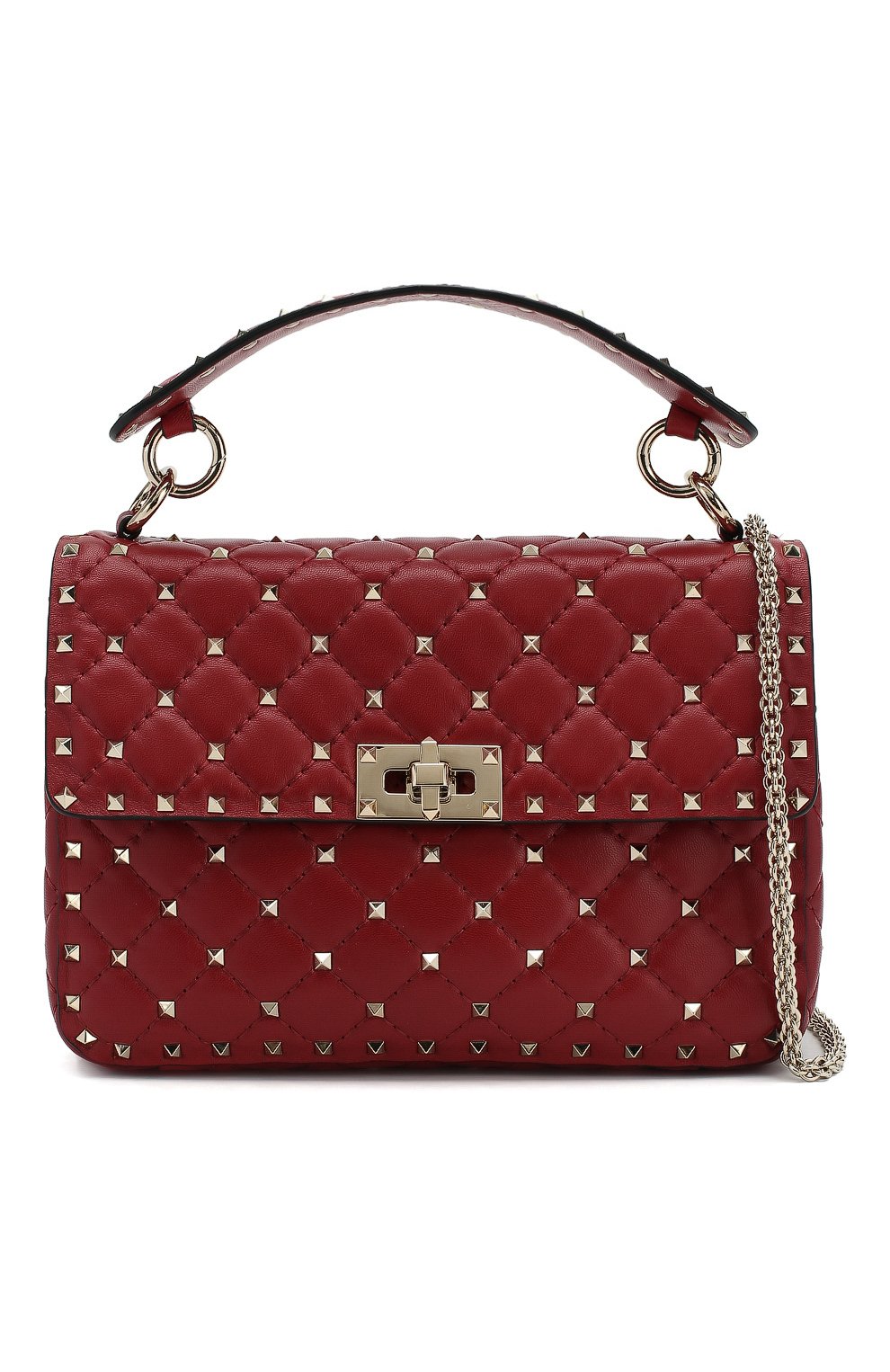 Сумка rockstud spike medium VALENTINO, арт. PW2B0122/NAP, фото 6