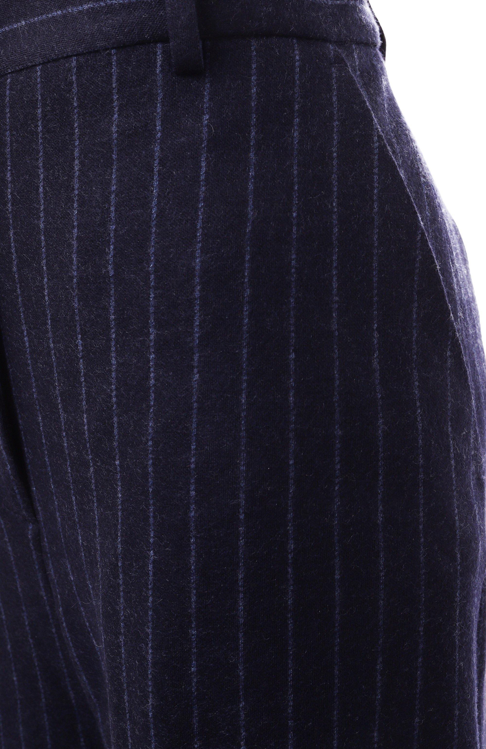 Шерстяные брюки MVST темно-синего цвета по цене 108000 руб., арт. TR0USERVBC9030.811/10, фото 6 Шерстяные брюки MVST, арт. TR0USERVBC9030.811/10, фото 6