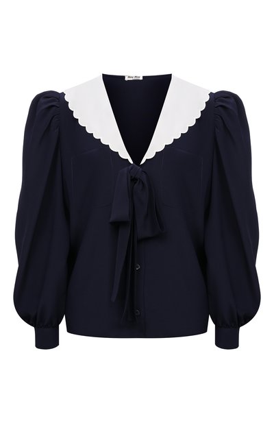 Шелковая блузка MIU MIU, арт. MK1536-1YS3-F0124, фото 1