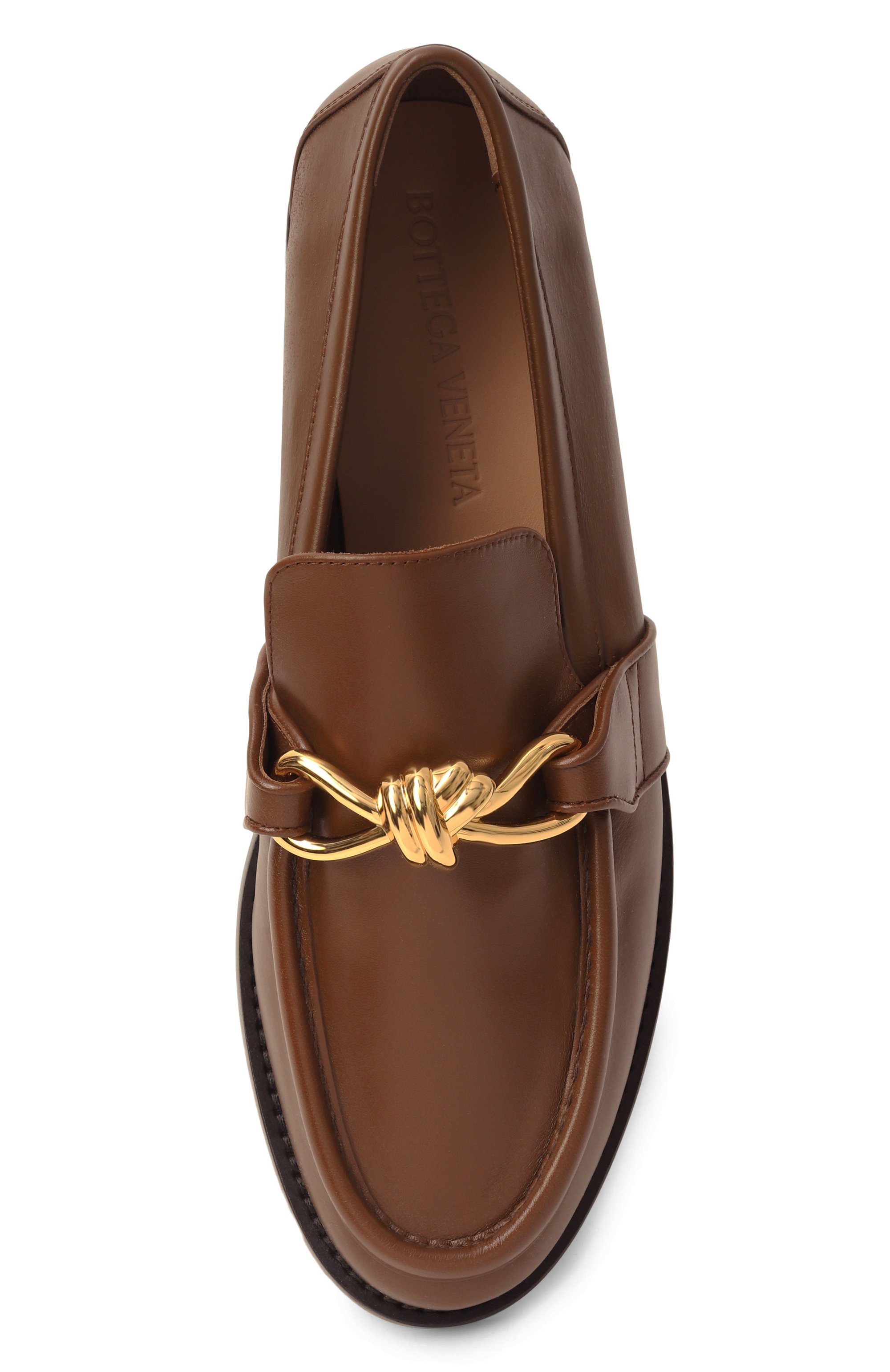 Кожаные лоферы astaire BOTTEGA VENETA, арт. 796697/V5DZ0, фото 6