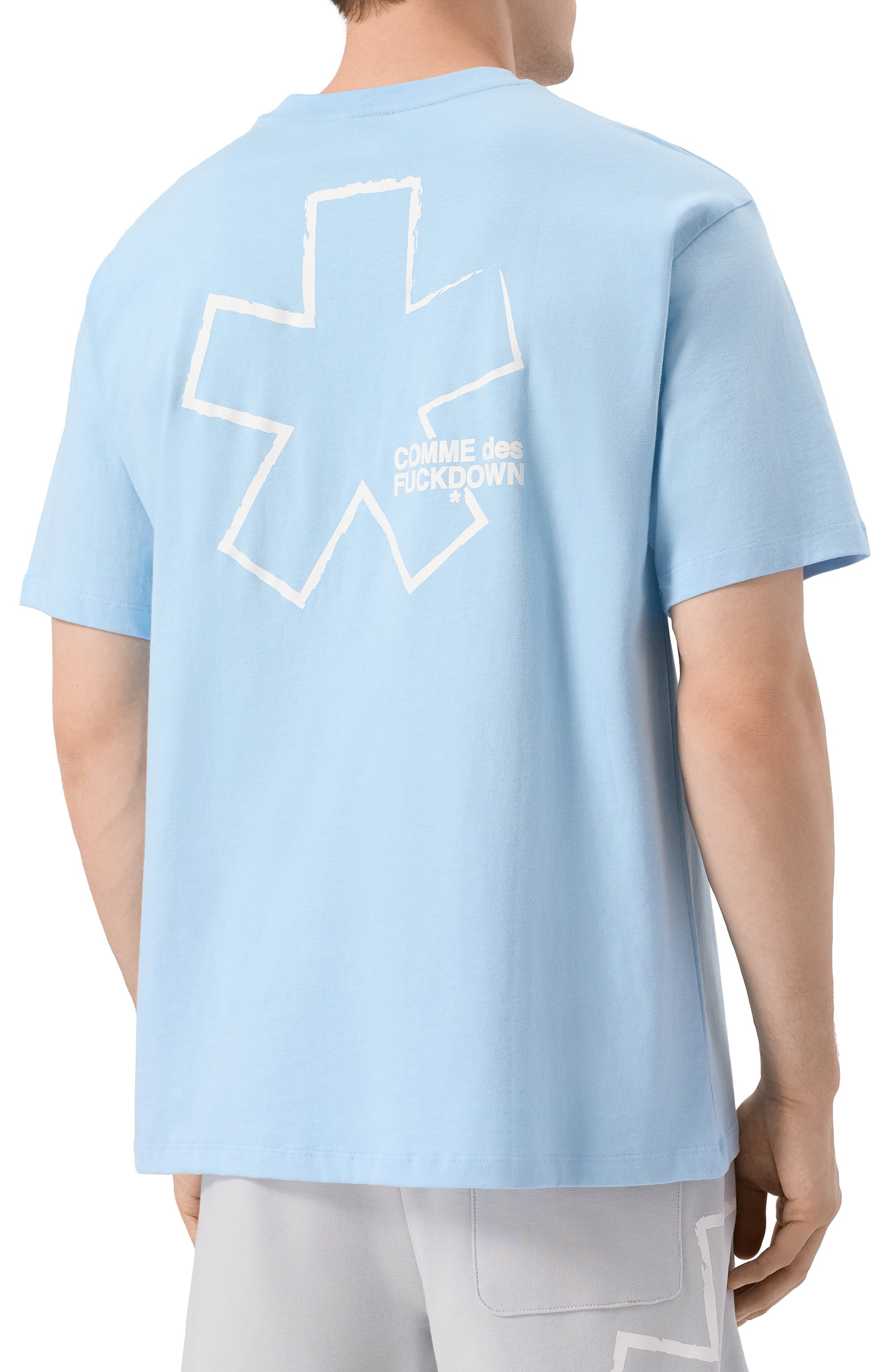 Хлопковая футболка COMME DES FUCKDOWN, арт. CFABM01506, фото 4