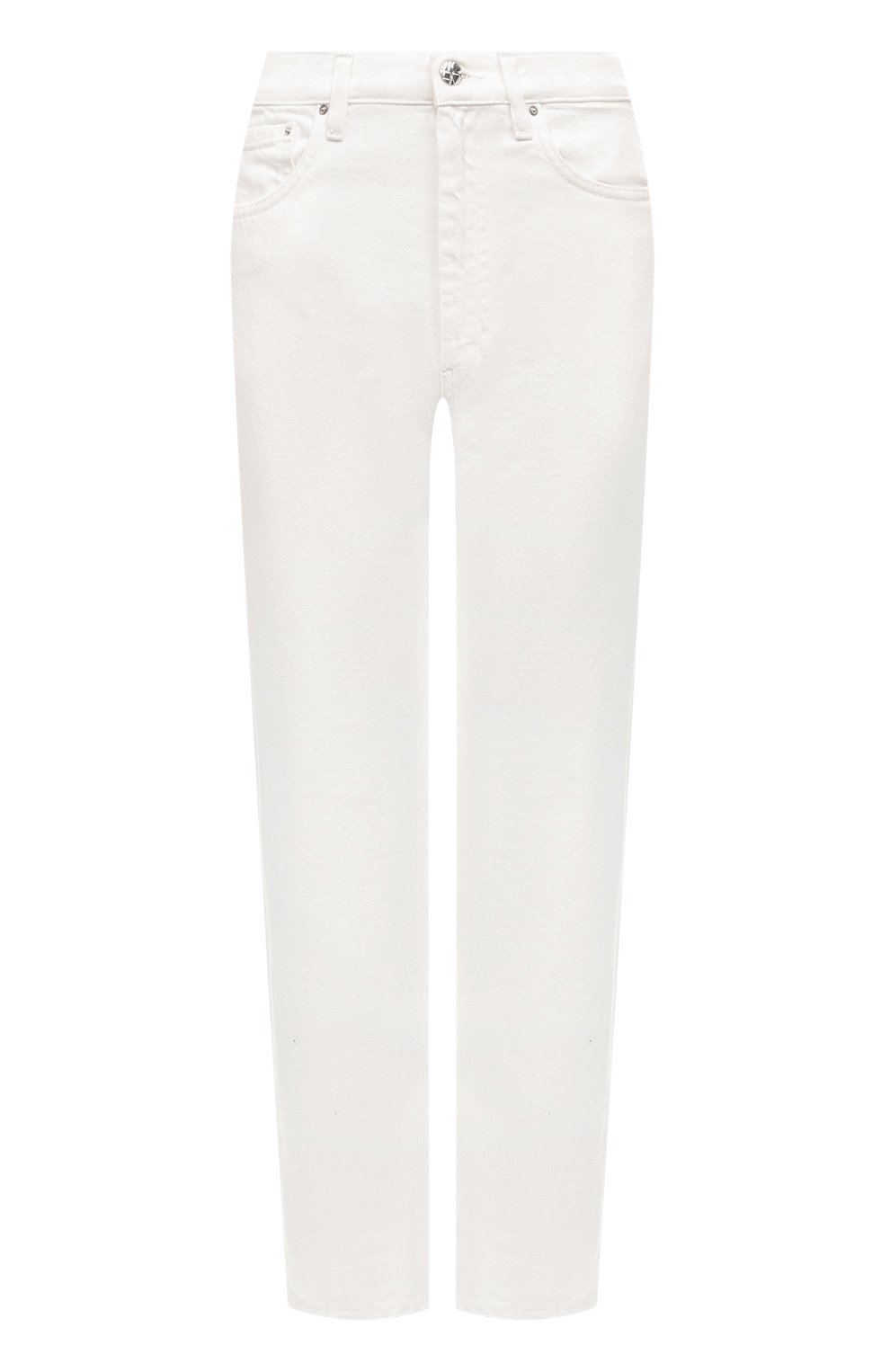 Джинсы TOTEME белого цвета по цене 36650 руб., арт. 222-232-748 32, фото 1 Джинсы TOTEME, арт. 222-232-748 32, фото 1