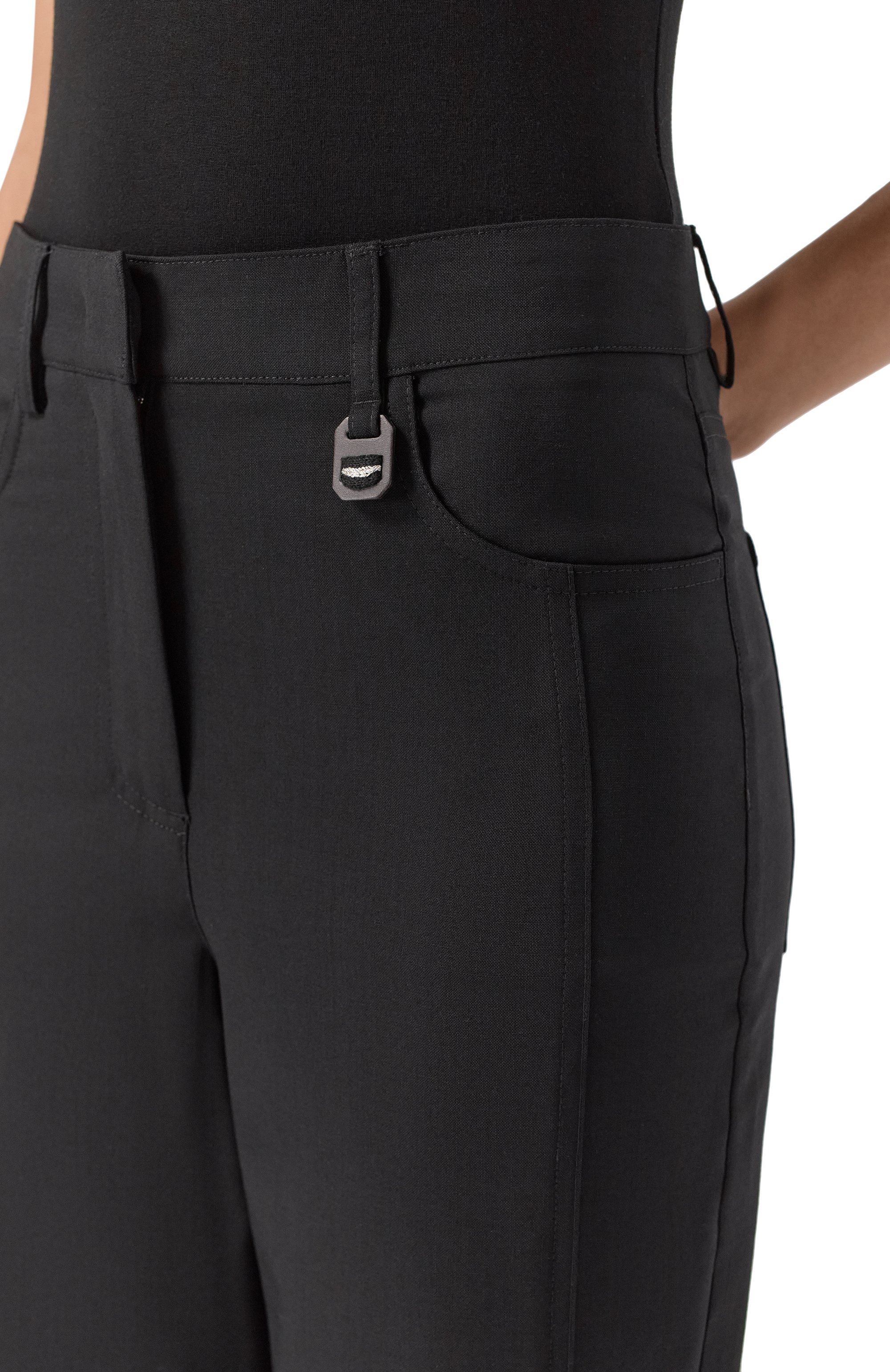 Шерстяные брюки LORENA ANTONIAZZI, арт. PA57A/3180, фото 5