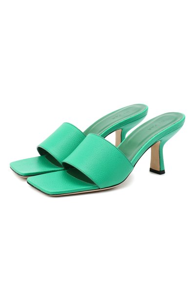 Кожаные мюли BY FAR, арт. 20PFDYSEMGRL, фото 1