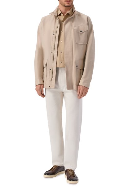 Мужская льняная рубашка LORO PIANA, арт. FAF2545