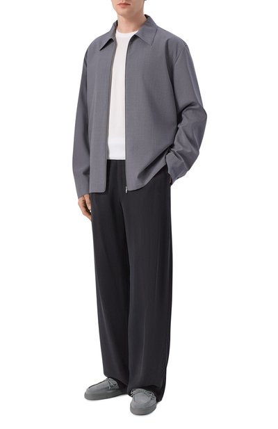 Замшевые лоферы GIORGIO ARMANI, арт. GM004384/AF29869, фото 2