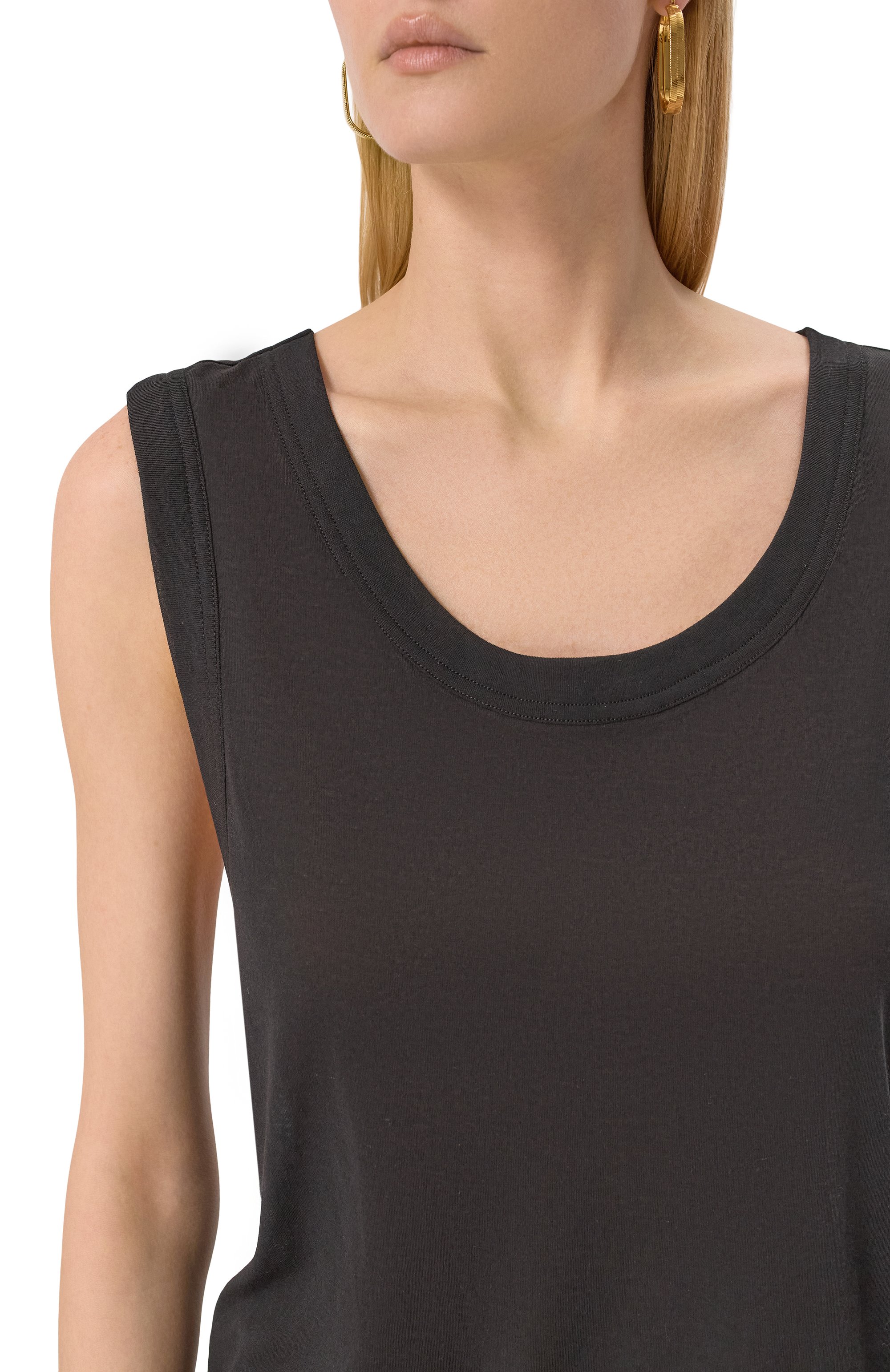 Хлопковый топ CO, арт. 2138NCR-C0RE, фото 5