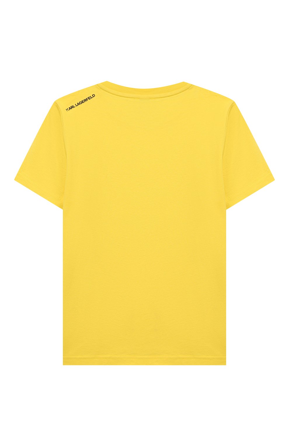 Хлопковая футболка KARL LAGERFELD KIDS, арт. Z25218, фото 2