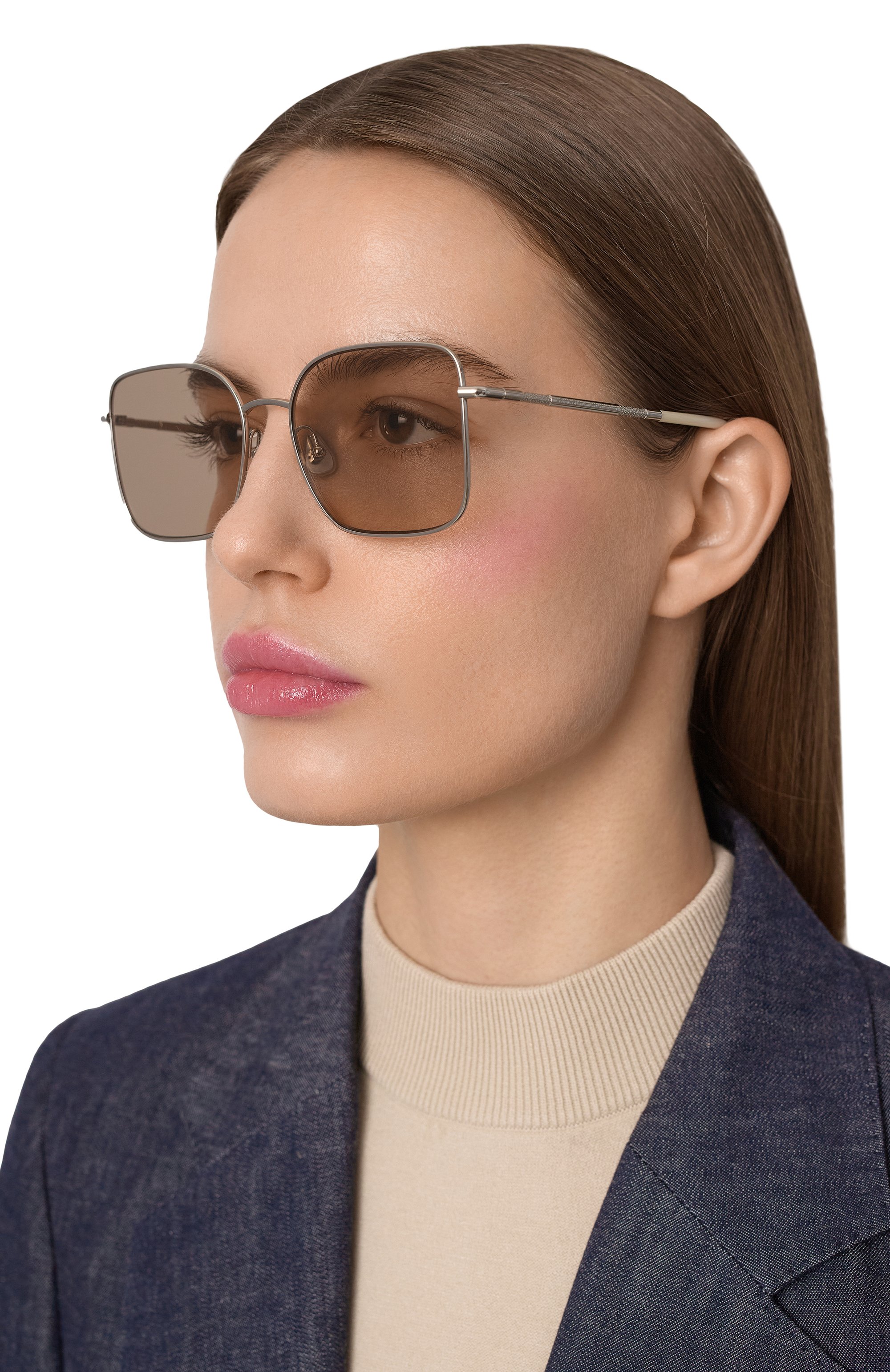 Солнцезащитные очки timeless reflections BRUNELLO CUCINELLI бежевого цвета по цене 79150 руб., арт. M0CTRAMV04, фото 2 Солнцезащитные очки timeless reflections BRUNELLO CUCINELLI, арт. M0CTRAMV04, фото 2