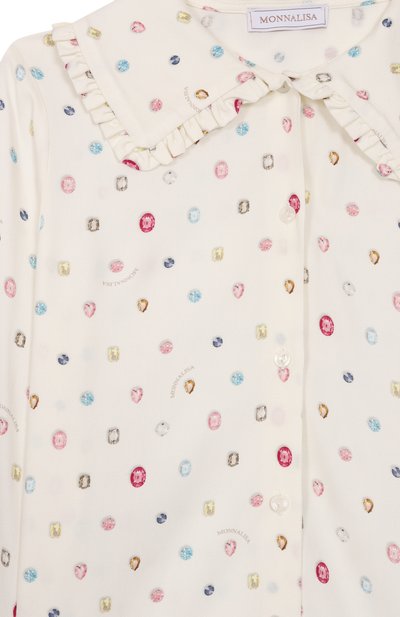 Блузка из вискозы MONNALISA, арт. 11F302, фото 3