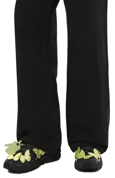 Комбинированные кроссовки be right back OFF-WHITE, арт. 0MIA295W24FAB002, фото 3