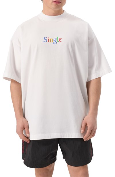 Хлопковая футболка VETEMENTS, арт. UA66TR700W, фото 3