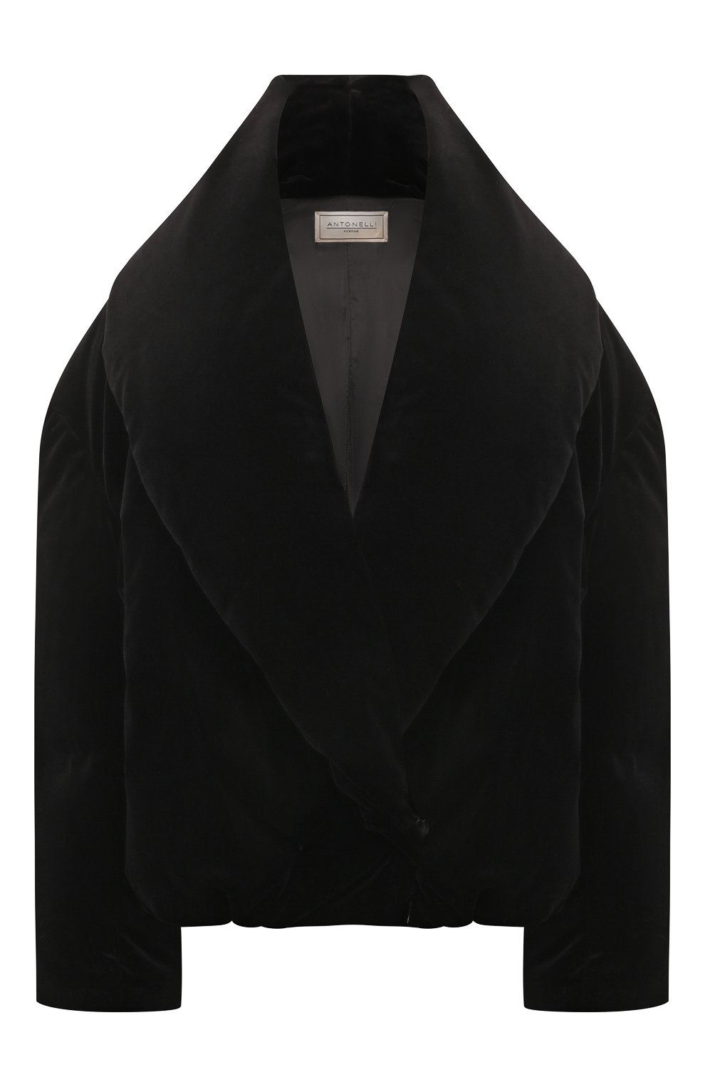 Пуховик ANTONELLI FIRENZE черного цвета по цене 138500 руб., арт. M3187/682B, фото 1 Пуховик ANTONELLI FIRENZE, арт. M3187/682B, фото 1