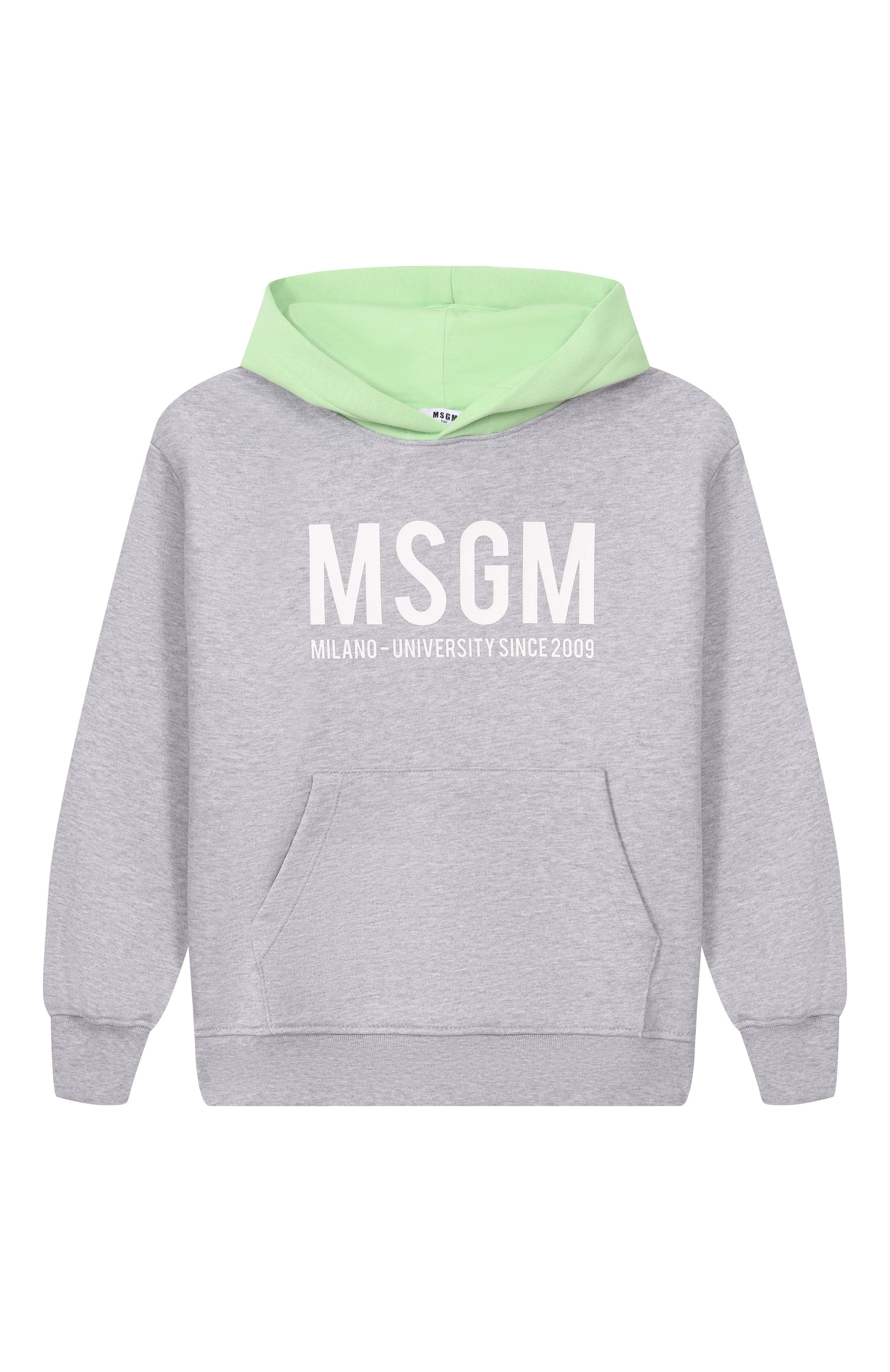 Хлопковое худи MSGM KIDS, арт. S6MSJBHS050, фото 1