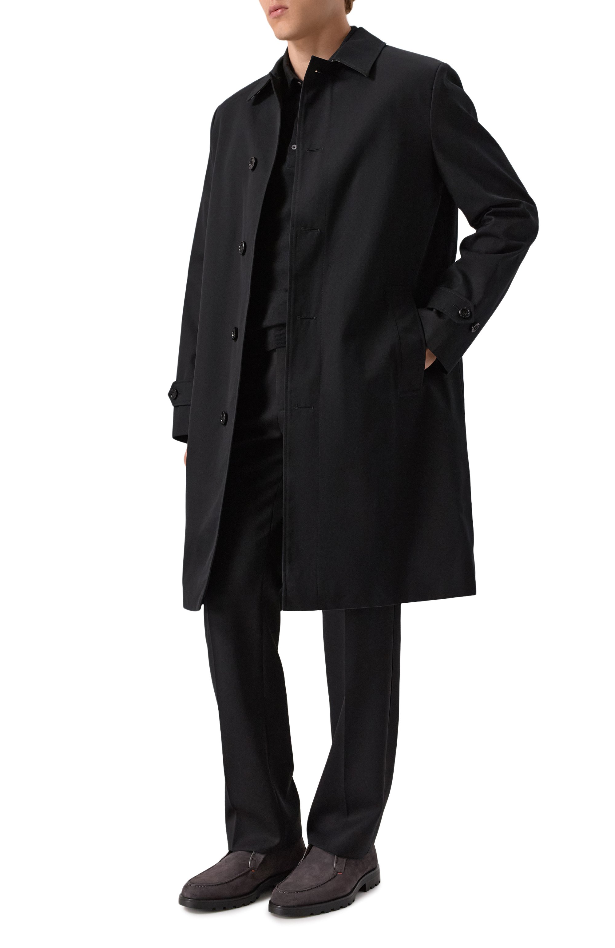 Замшевые ботинки detroit SANTONI, арт. MGDG17823NE0BSEY, фото 2