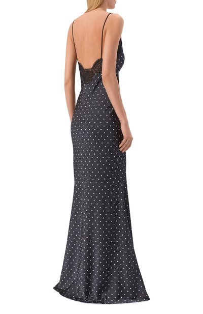 Атласное платье SELF-PORTRAIT, арт. RS26176XAB, фото 3