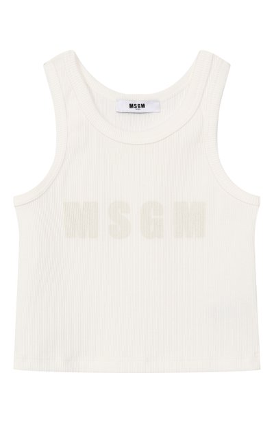 Хлопковая майка MSGM KIDS, арт. S6MSJGTA159