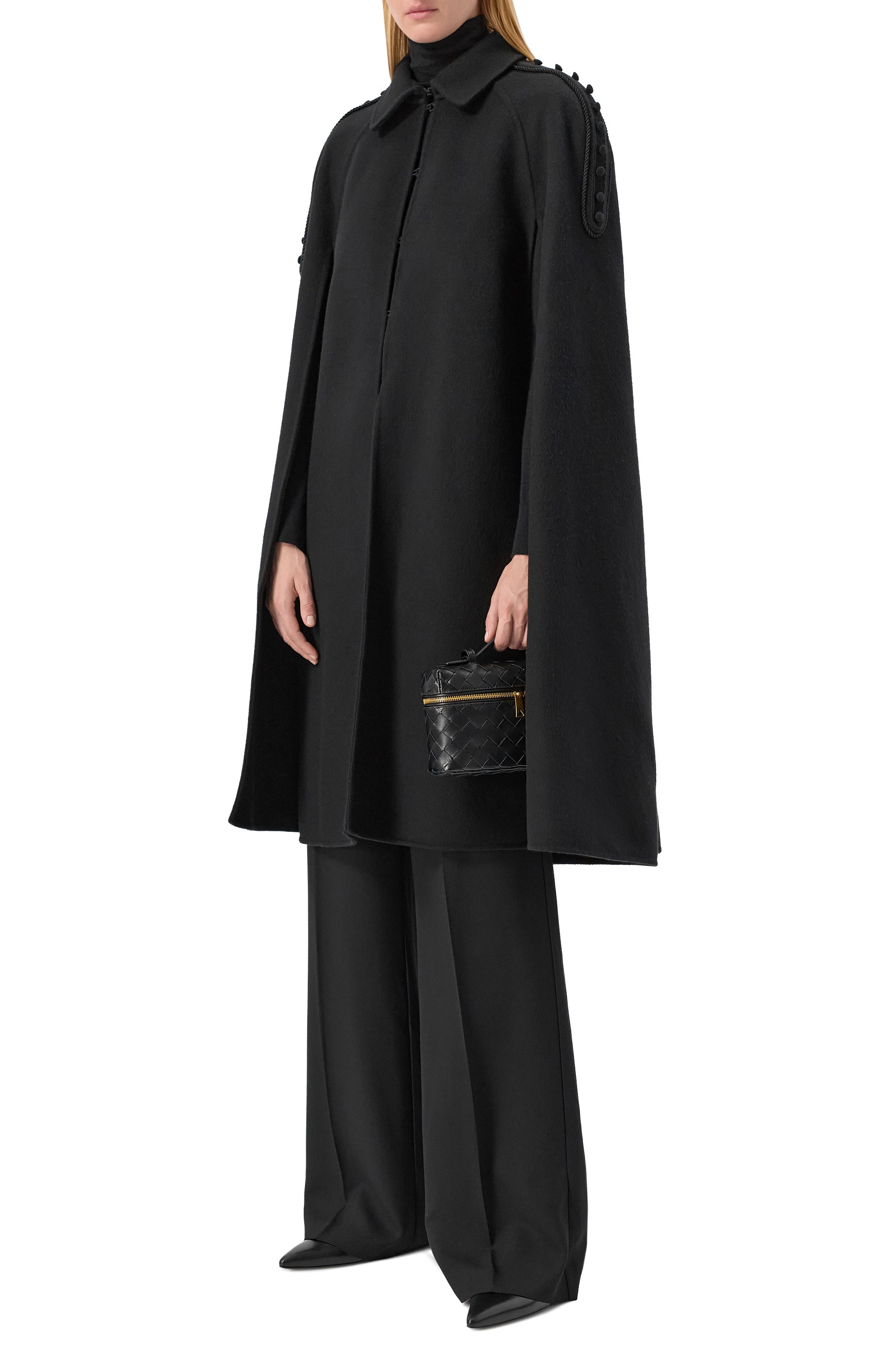 Шерстяной кейп ELIE SAAB, арт. J0178EF25W0003, фото 2