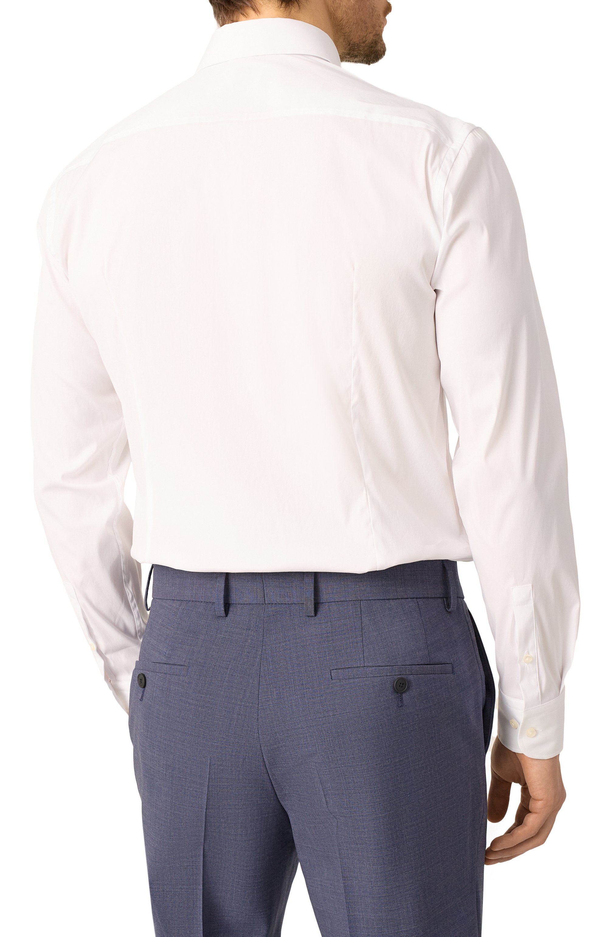 Хлопковая сорочка BOSS, арт. 50479915, фото 4