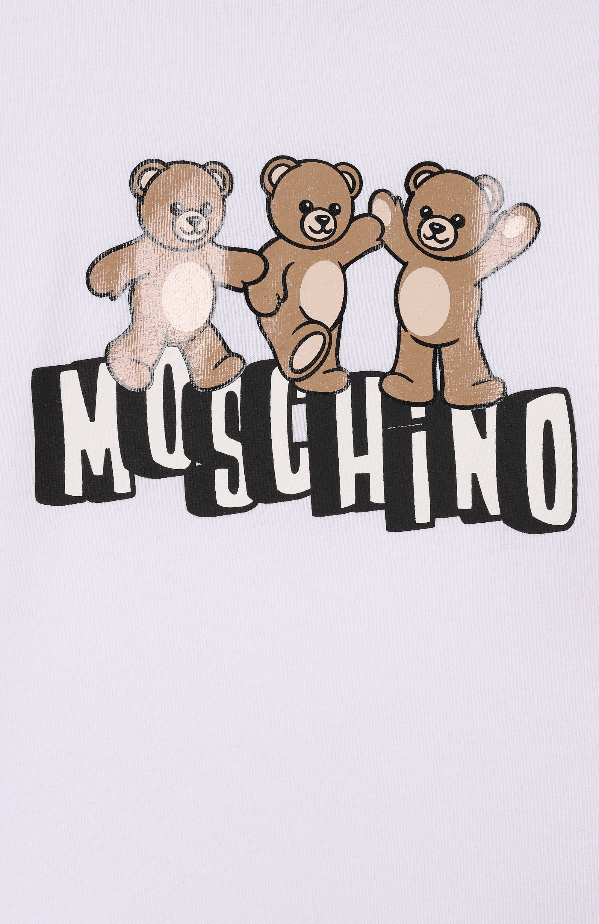 Комплект из футболки и шорт MOSCHINO темно-синего цвета по цене 25450 руб., арт. HUG00W/LCA88_001, фото 6 Комплект из футболки и шорт MOSCHINO, арт. HUG00W/LCA88_001, фото 6