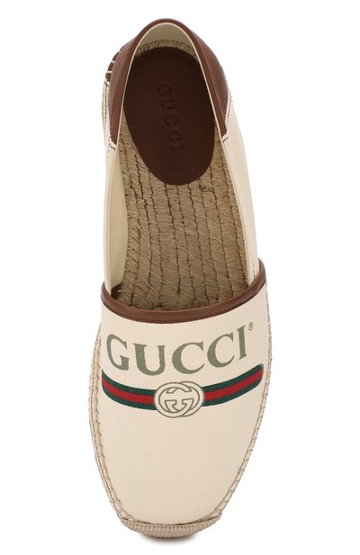Хлопковые эспадрильи alejandro GUCCI, арт. 523203/9SJ10, фото 5