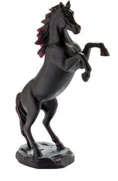 Скульптура spirited horse DAUM черного цвета, арт. 05585-1 | Фото 1 (Региональные ограничения белый список (Axapta Mercury): Не проставлено; Нос: Не проставлено; Ограничения доставки: fragile-2)