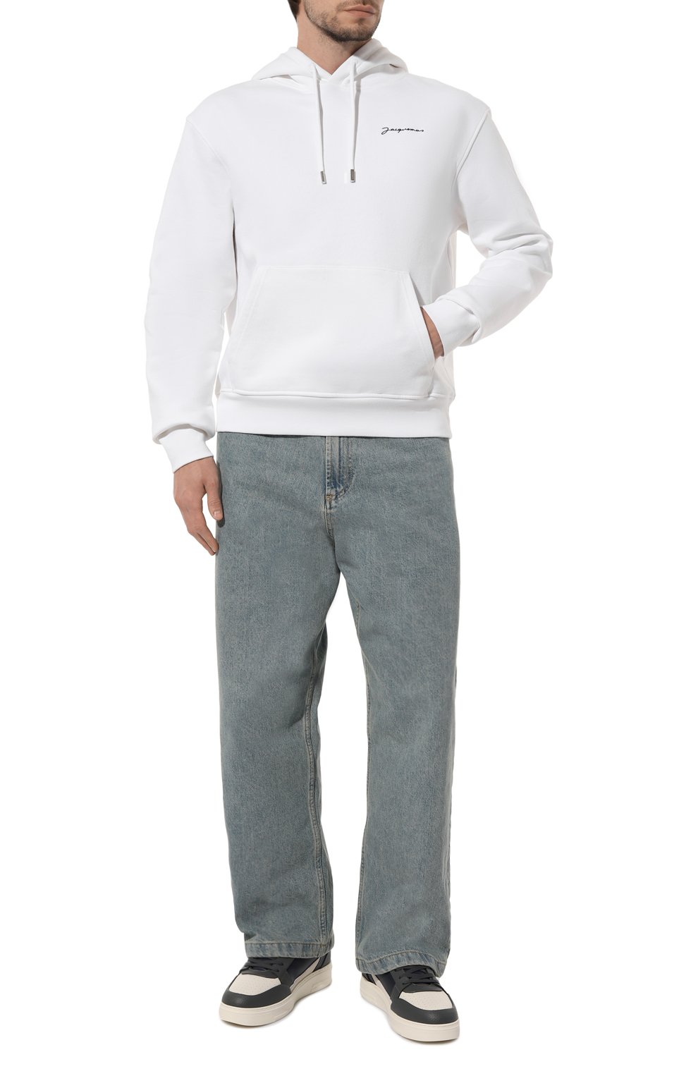 Хлопковое худи JACQUEMUS, арт. 22H/245JS310-2120, фото 2