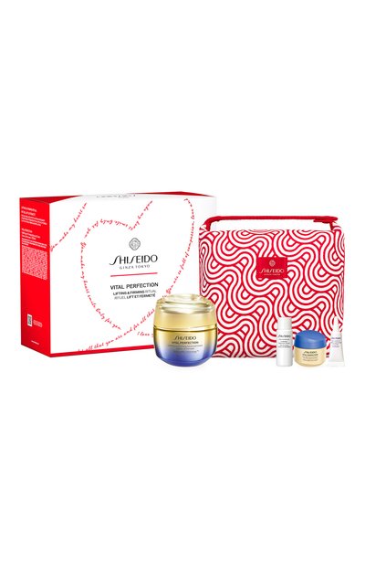 Мужского набор с лифтинг-кремом vital perfection advanced в косметичке (50+15+7+3ml) SHISEIDO, арт. SE4251SH