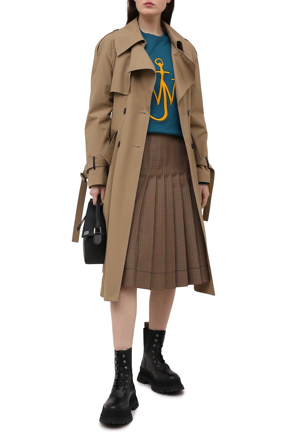 Хлопковый свитшот JW ANDERSON, арт. J00022 PG0408, фото 2