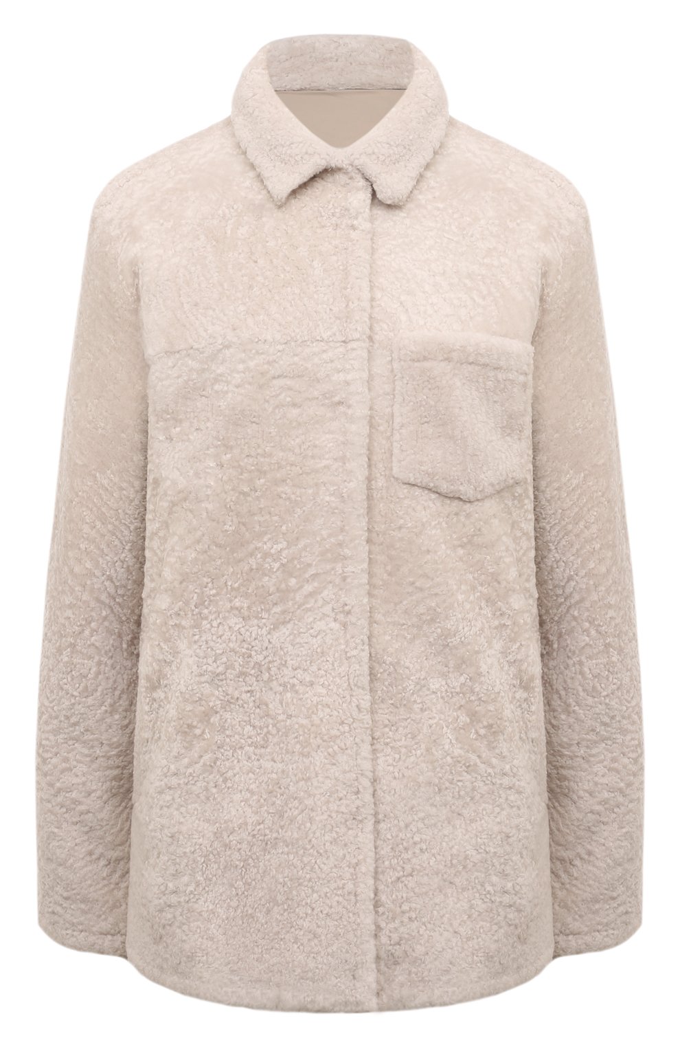 Двусторонняя шуба из овчины MANZONI24, арт. 24M1377-S23NY/, фото 1