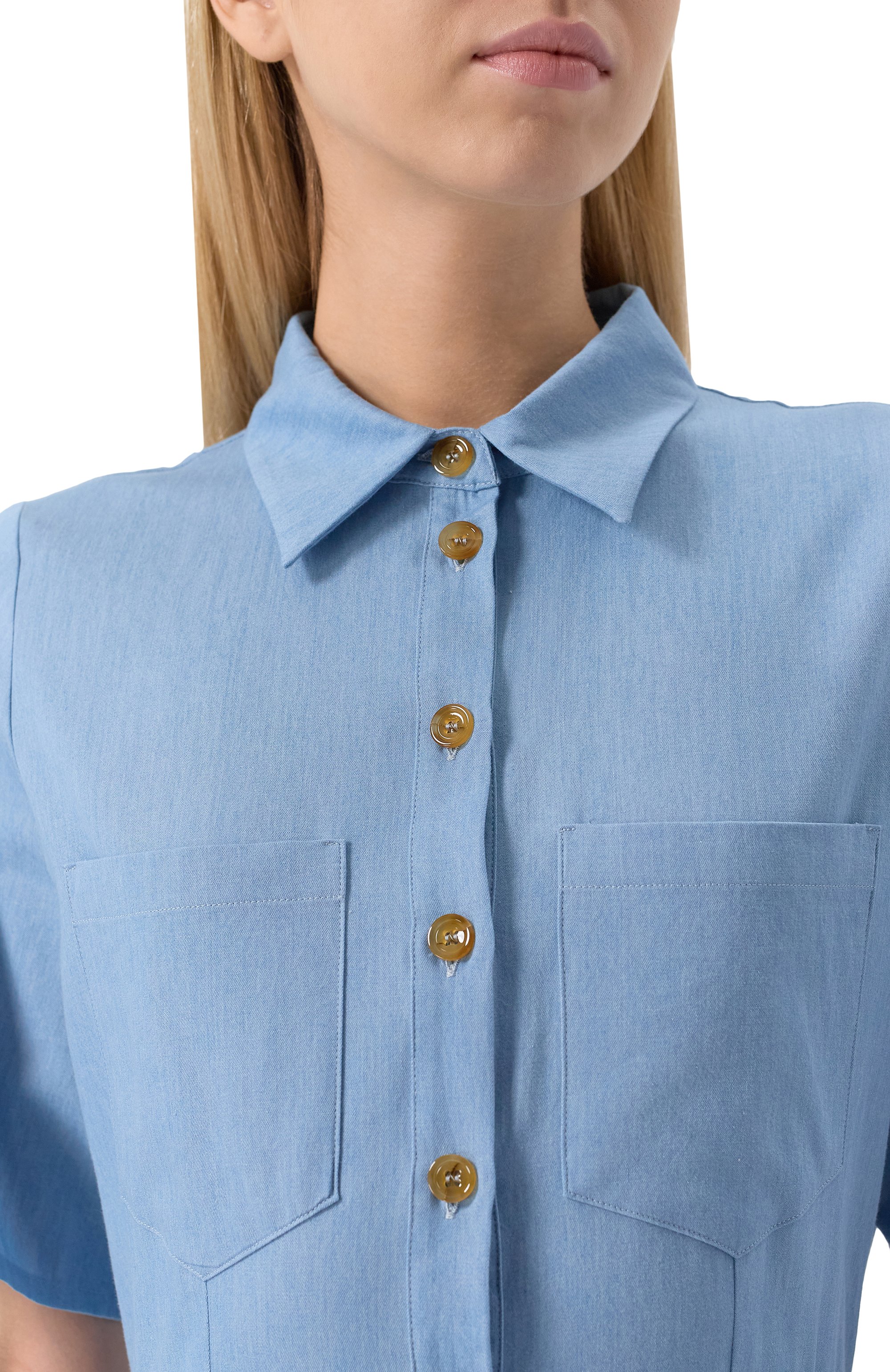 Хлопковое платье PIETRO BRUNELLI, арт. AG2415/C0TRIP, фото 5