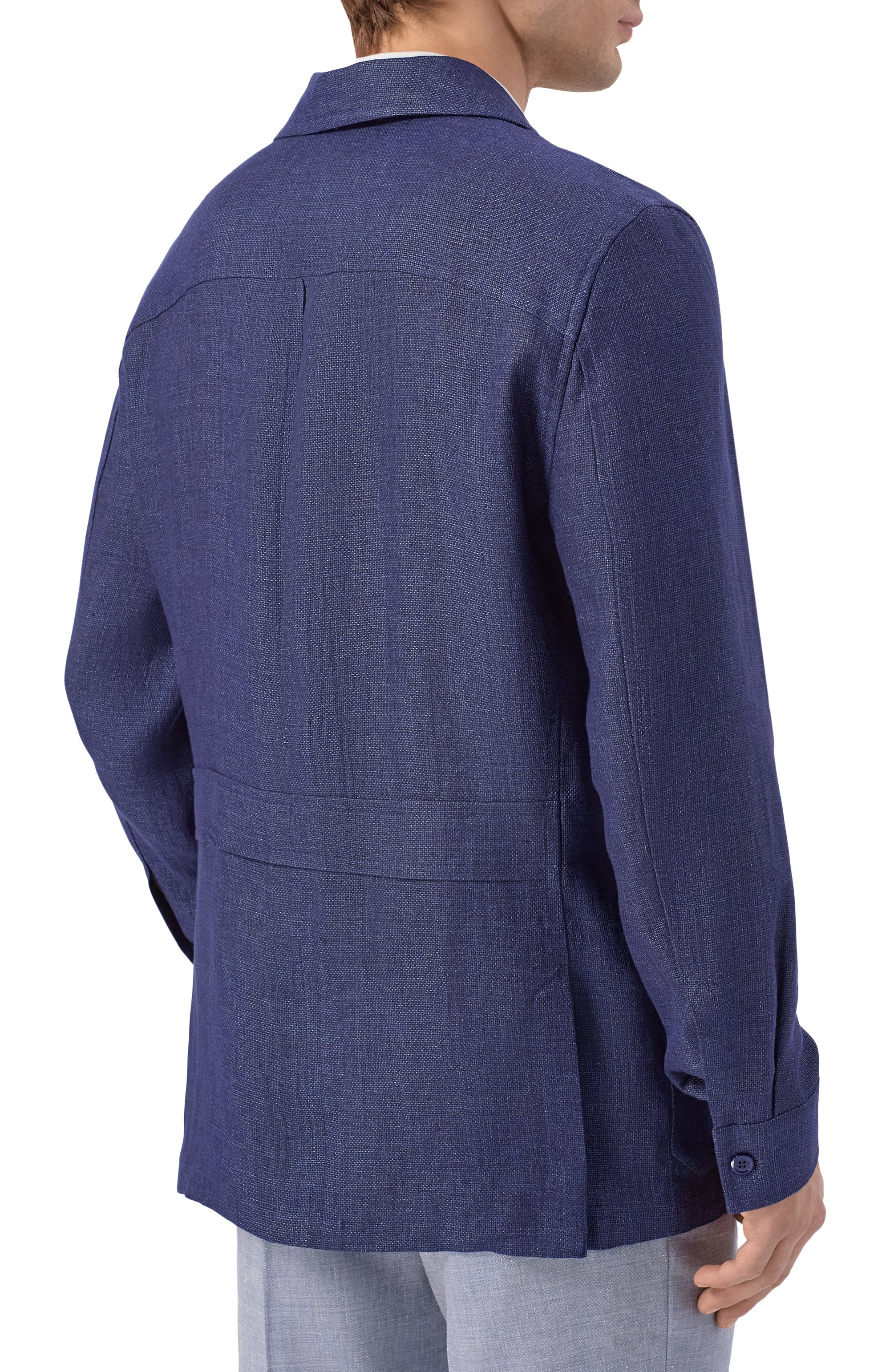 Льняная куртка-рубашка STEFANO RICCI, арт. SP008166/VT0002, фото 4