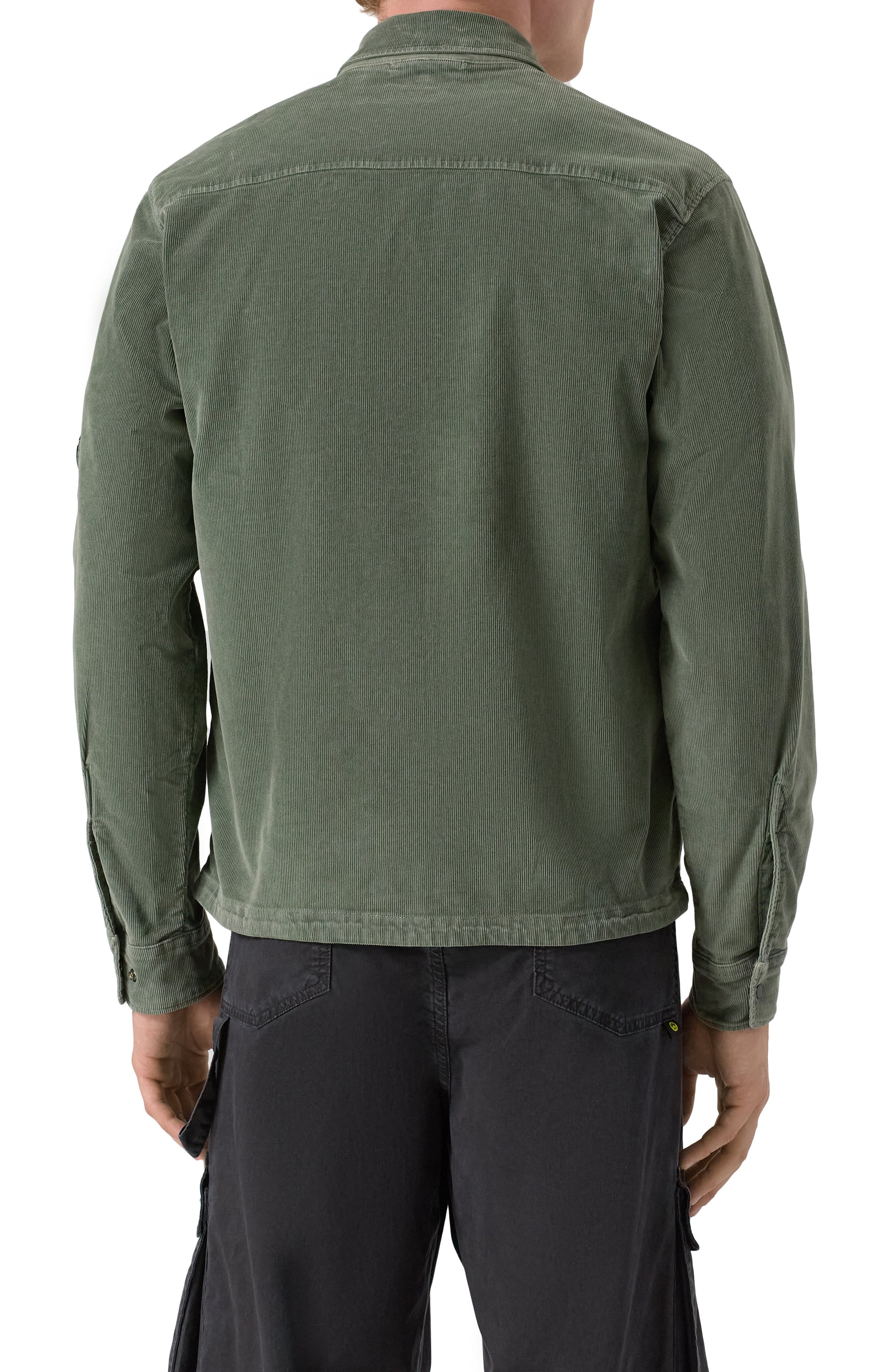 Вельветовая куртка-рубашка C.P. COMPANY, арт. 19CM0S097A0064100, фото 4