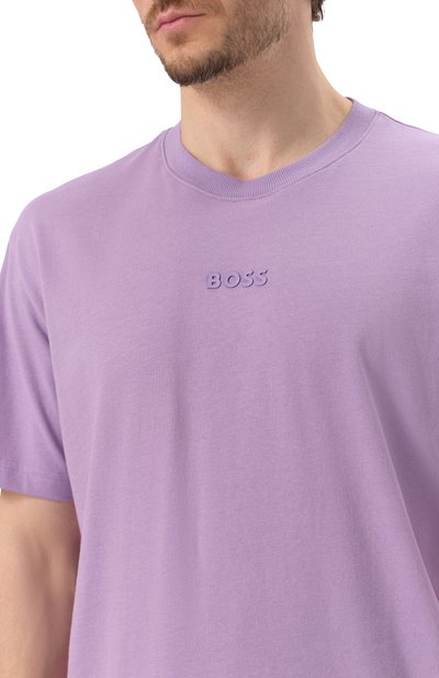 Хлопковая футболка BOSS GREEN, арт. 50519368, фото 5