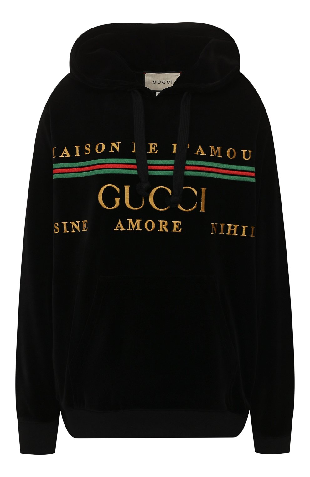 Хлопковое худи GUCCI, а рт. 595773/XJBT1, фото 1