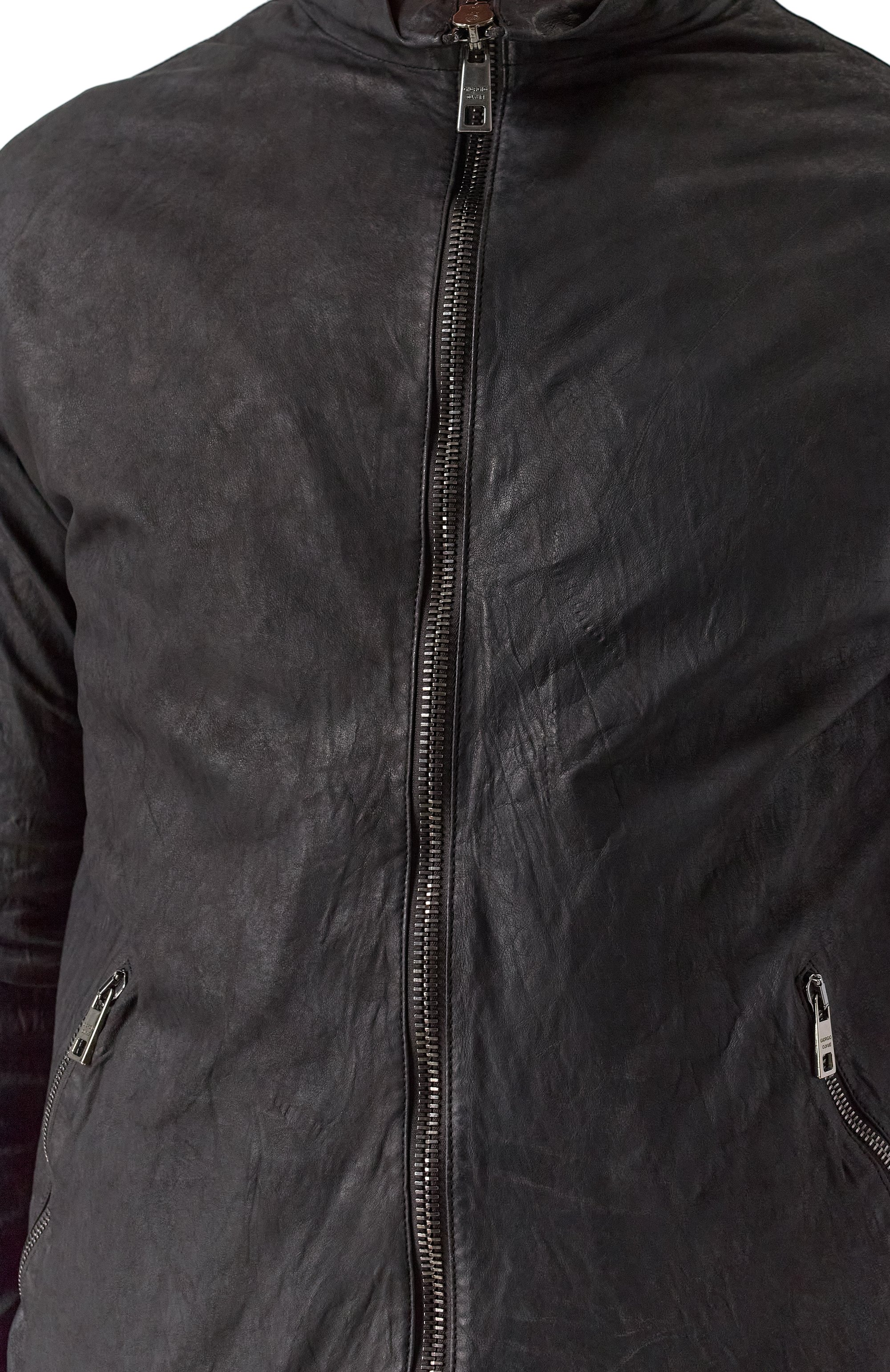 Кожаная куртка GIORGIO BRATO, арт. GU25S24095NAPSTM, фото 5